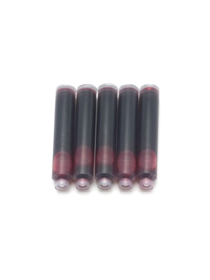 PenConverter Ink Cartridges For Aldo Domani Fountain Pens (Red)