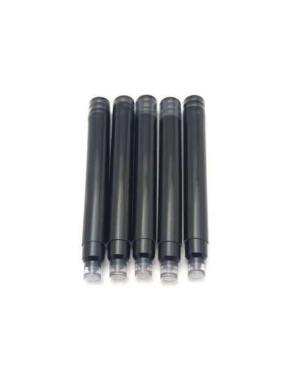 PenConverter Premium Ink Cartridges For Slim Xezo Fountain Pens (Black)