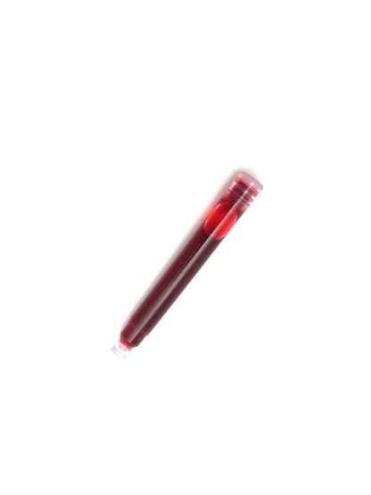 Premium Ink Cartridges For Slim Charles Hubert Fountain Pens (Red)