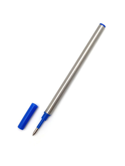 Rollerball Refill For Aldo Domani Rollerball Pens (Blue) With Cap