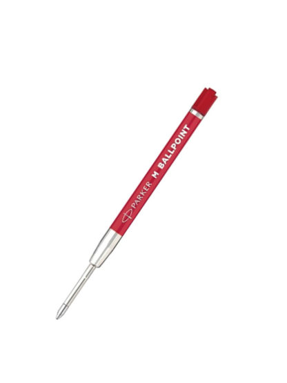 Parker Quinkflow Ballpen Refill M For Parker Ballpoint Pens (Red)