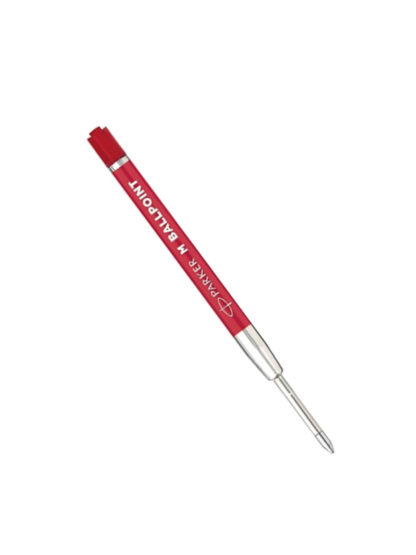 Red Parker Quinkflow Ballpen Refill M For Parker Ballpoint Pens