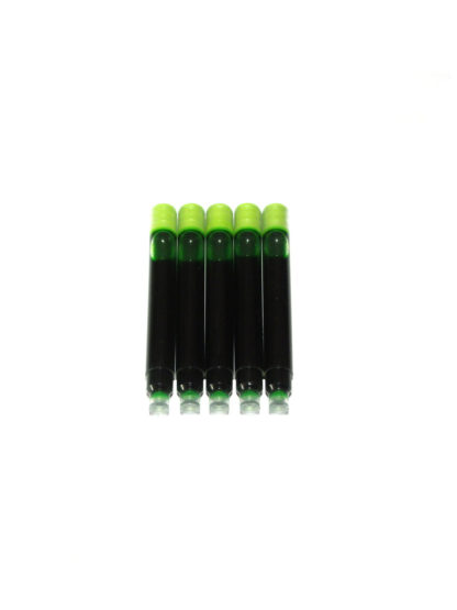 PenConverter Premium Ink Cartridges For Slim 3952 Fountain Pens (Green)