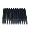 Pack of 12 Deluxe Ink Cartridges For Olympia Fountain Pens (Black)