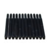 Pack of 12 Deluxe Ink Cartridges For Wing Sung Fountain Pens (Black)
