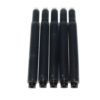 Pack of 5 Deluxe Ink Cartridges For Wing Sung Fountain Pens (Black)